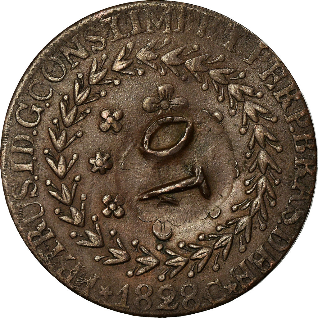 Coin, Brazil, 10 Reis, 1835, Cuiaba, VF(30-35), Copper, KM:427.1