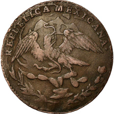Coin, Mexico, 1/4 Real, Un Quarto/Una Quartilla, 1834, Mexico City, EF(40-45)