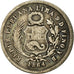 Coin, Peru, SOUTH PERU, Dinero, 1864, Lima, VF(30-35), Silver, KM:190