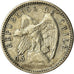 Moneda, Chile, 5 Centavos, 1907, MBC, Plata, KM:155.2