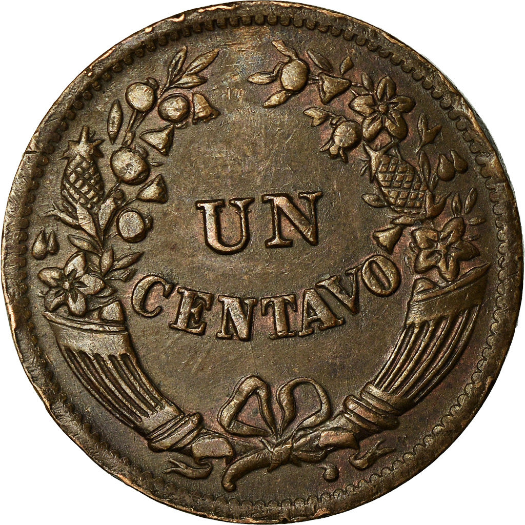 Coin, Peru, Centavo, 1944, AU(50-53), Bronze, KM:211a