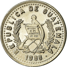 Coin, Guatemala, 5 Centavos, 1988, AU(55-58), Copper-nickel, KM:276.4