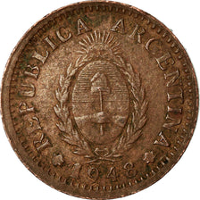 Monnaie, Argentine, Centavo, 1948, TTB, Cuivre, KM:37a