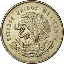 Coin, Mexico, 25 Centavos, 1951, Mexico City, AU(50-53), Silver, KM:443