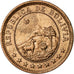 Moeda, Bolívia, Boliviano, 1951, AU(55-58), Bronze, KM:184