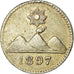 Coin, Guatemala, 1/4 Réal, 1897, EF(40-45), Silver, KM:162