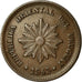 Monnaie, Uruguay, 2 Centesimos, 1943, Santiago, TTB+, Copper-Tin-Zinc, KM:20a