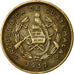 Moneda, Guatemala, 1/2 Centavo, Medio, 1932, London, MBC, Latón, KM:248.1