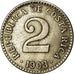 Moneda, Costa Rica, 2 Centimos, 1903, MBC, Cobre - níquel, KM:144