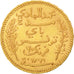 Moneta, Tunisia, Muhammad al-Hadi Bey, 20 Francs, 1903, Paris, SPL-, Oro