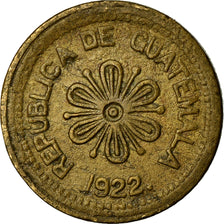 Coin, Guatemala, 50 Centavos, 1922, EF(40-45), Aluminum-Bronze, KM:232.1