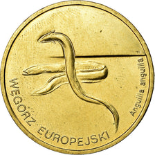 Coin, Poland, 2 Zlote, 2003, Warsaw, MS(60-62), Brass, KM:445