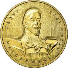 Moneda, Polonia, 2 Zlote, 2003, Warsaw, EBC+, Latón, KM:477