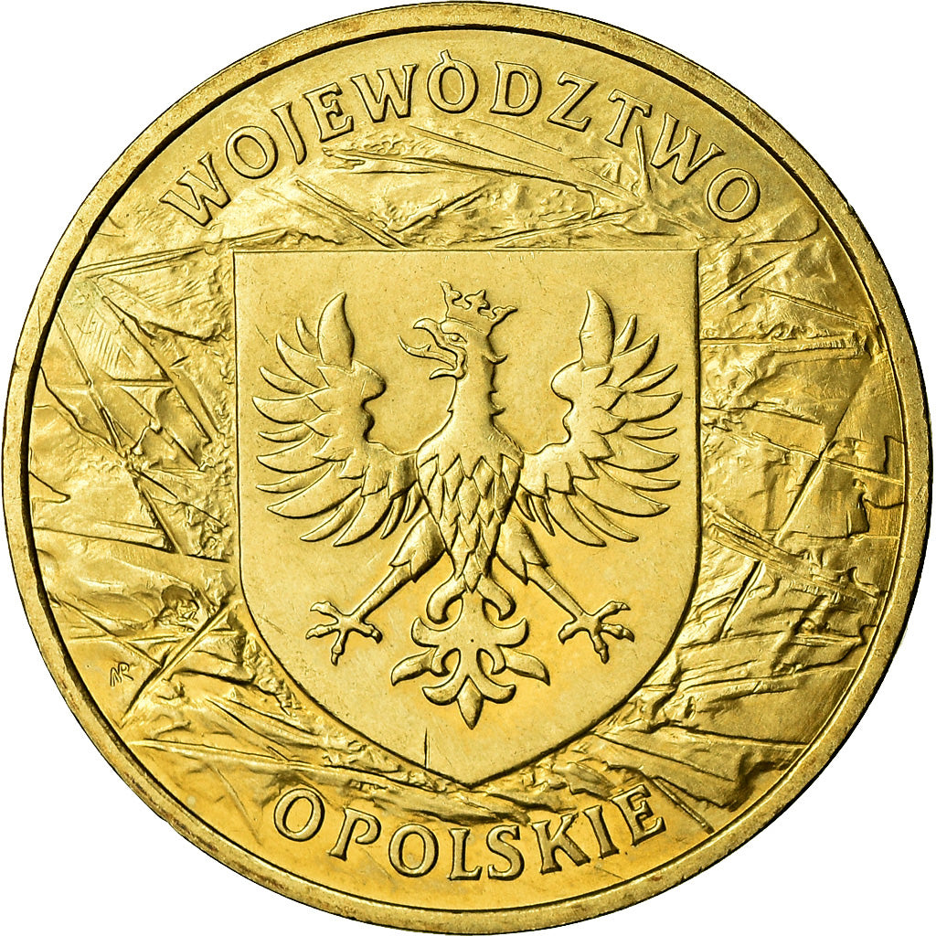 Moneta, Polonia, 2 Zlote, 2004, Warsaw, SPL, Ottone, KM:485