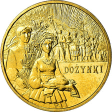 Coin, Poland, 2 Zlote, 2004, Warsaw, MS(60-62), Brass, KM:507