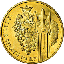Coin, Poland, 2 Zlote, 2004, Warsaw, MS(60-62), Brass, KM:503