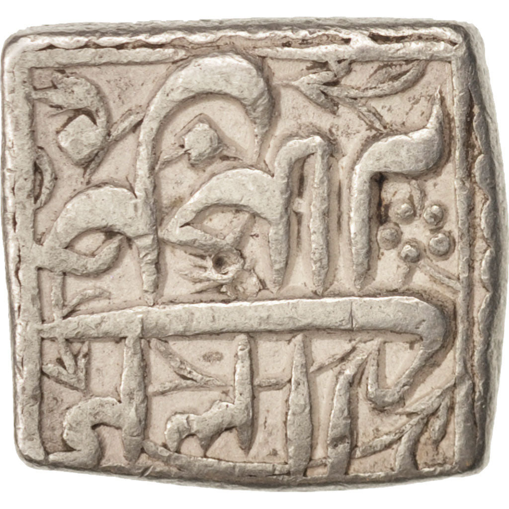 INDIA, IMPERIO MOGOL, Muhammad Akbar, Rupee, 1589, KM:91.1