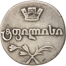 Münze, Georgien, David, as Regent, 2 Abazi, 40 Kopeks, 1813, S+, Silber, KM:75
