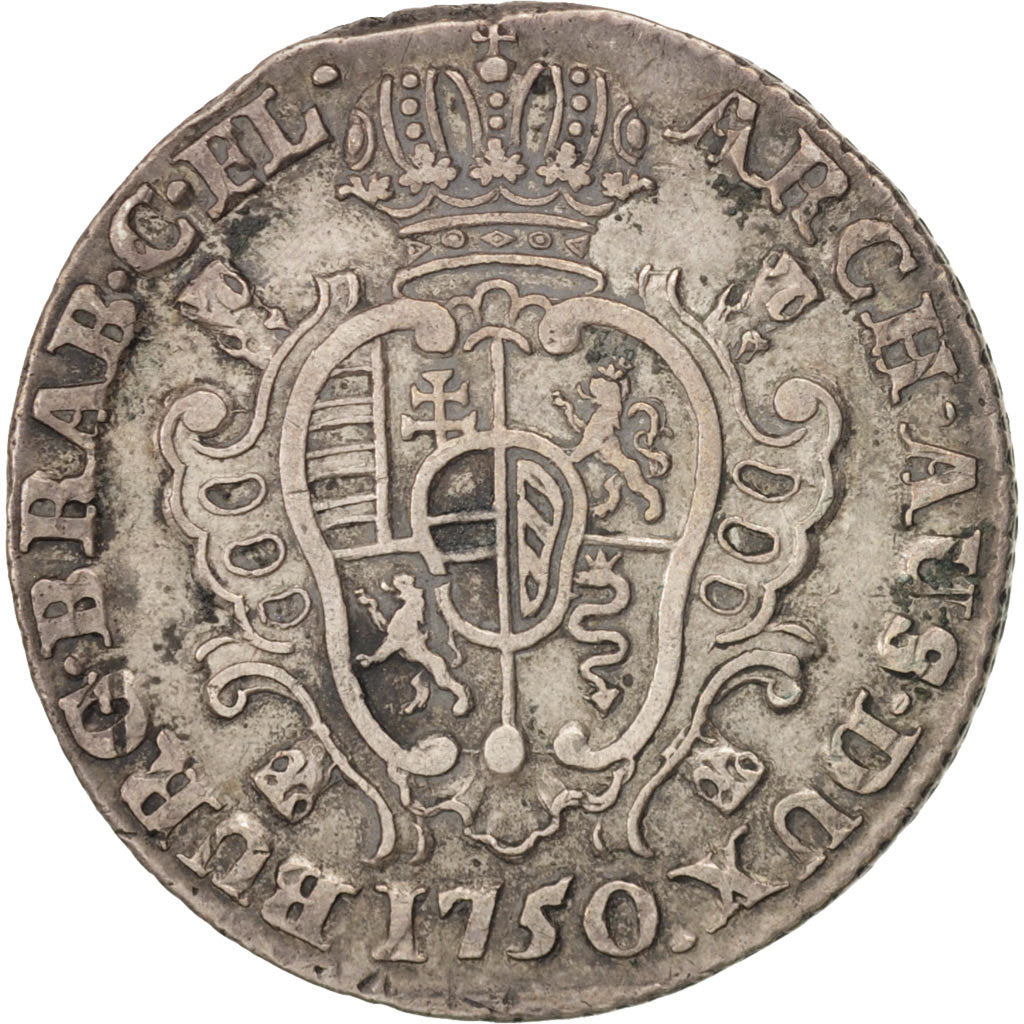 Coin, AUSTRIAN NETHERLANDS, Maria Theresa, Escalin, Schelling, 1750, Antwerp