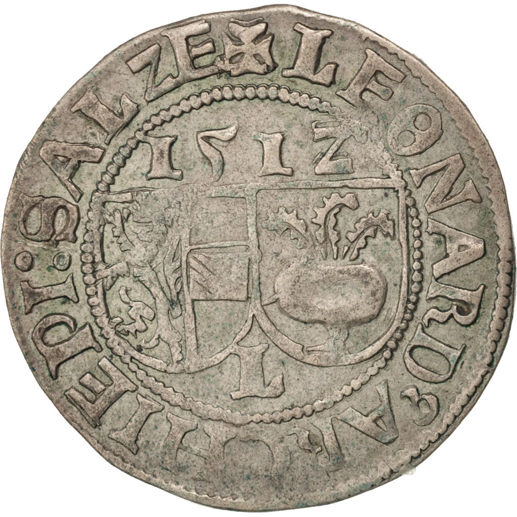 AUSTRIAN STATES, SALZBURG, Leonhard von Keutschach, Batzen, 1512, Silber