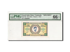 Banknote, FRENCH INDO-CHINA, 1 Piastre = 1 Riel, Undated (1953), KM:93, graded