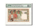 FRENCH INDO-CHINA, 100 Piastres, 1954, PMG AU55, KM:108