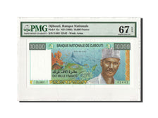 Banknote, Djibouti, 10,000 Francs, Undated (1999), KM:41, graded, PMG