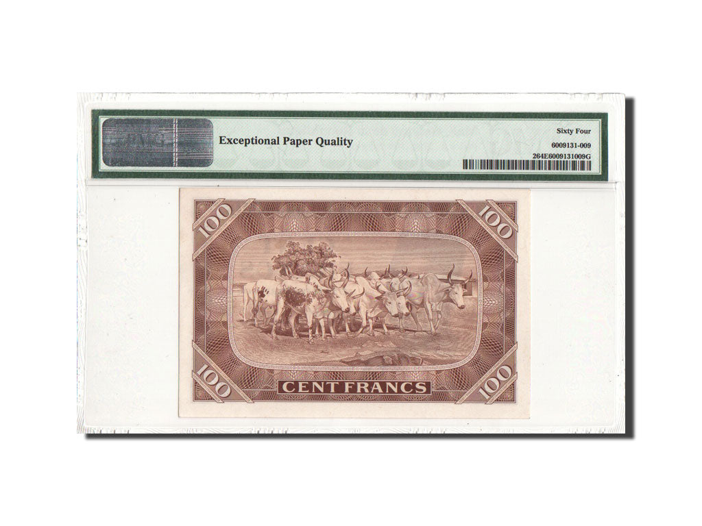 Mali, 100 Francs, 22.9.1960, PMG Ch UNC 64, KM:2
