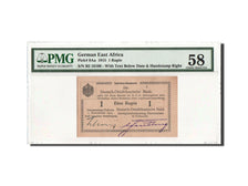 GERMAN EAST AFRICA, 1 Rupie, 1.11.1915, PMG Ch AU58, KM:9Aa