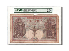 Biljet, Tunisië, 1000 Francs, 1938, 11.2.1938, KM:11b, Gegradeerd, PMG