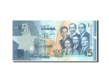Biljet, Ghana, 5 Cedis, 2014, 1.7.2014, KM:38, NIEUW