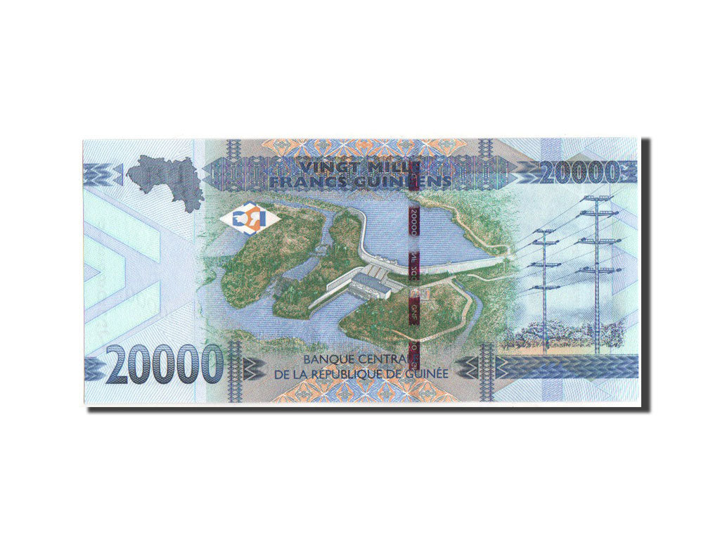 Banknote, Guinea, 20000 Francs, 2015, 1960-03-01, UNC(65-70)