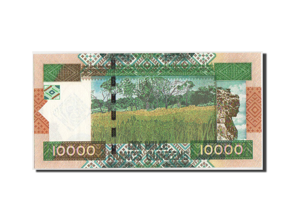 Banknote, Guinea, 10,000 Francs, 2010, 1.3.2010, KM:45, UNC(65-70)