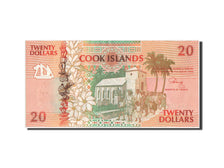 Geldschein, Cookinseln, 20 Dollars, 1992, Undated, KM:9a, UNZ-