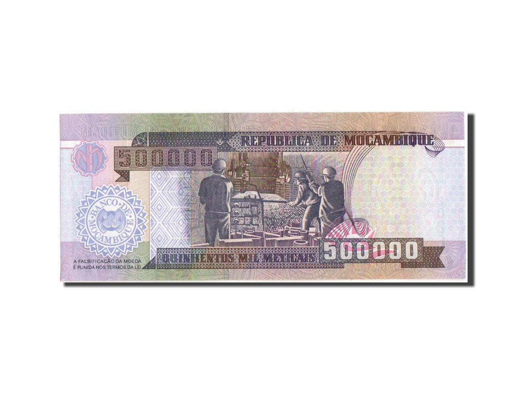 Mozambique, 500,000 Meticais, 2004, 16.6.2003, KM:142, UNC
