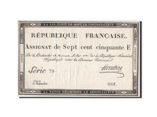 Billet, France, 750 Francs, 1795, 7.1.1795, SUP, KM:A79, Lafaurie:174