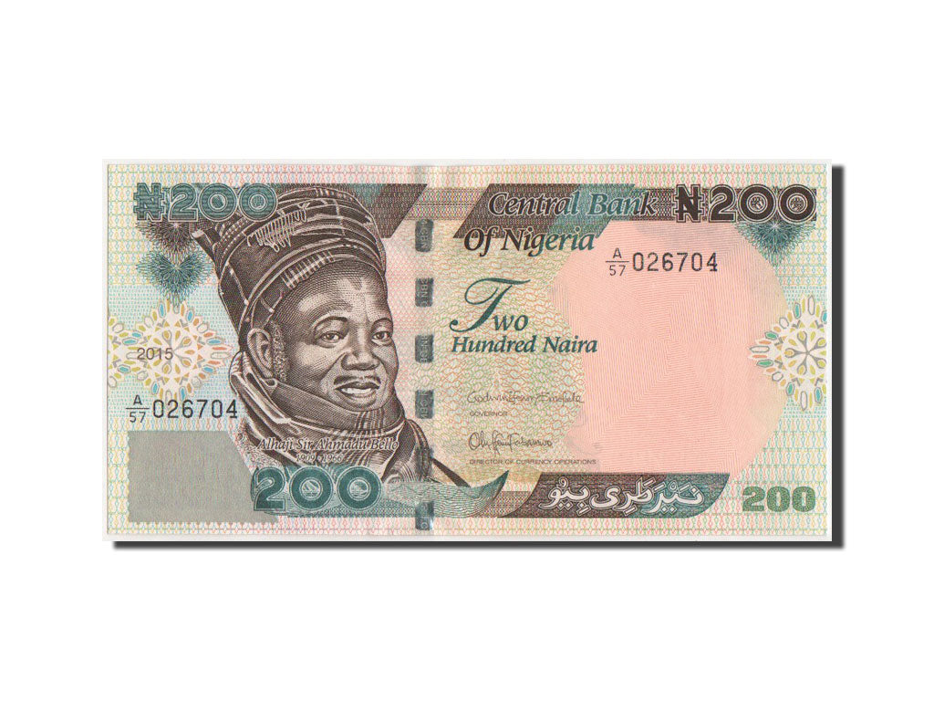 Nigeria, 200 Naira, 2015, KM:29, UNC