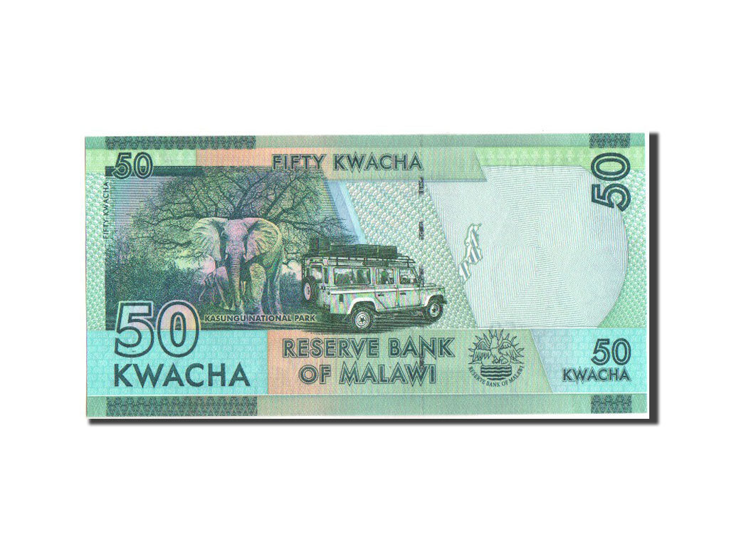 Geldschein, Malawi, 50 Kwacha, 2014, KM:New, UNZ