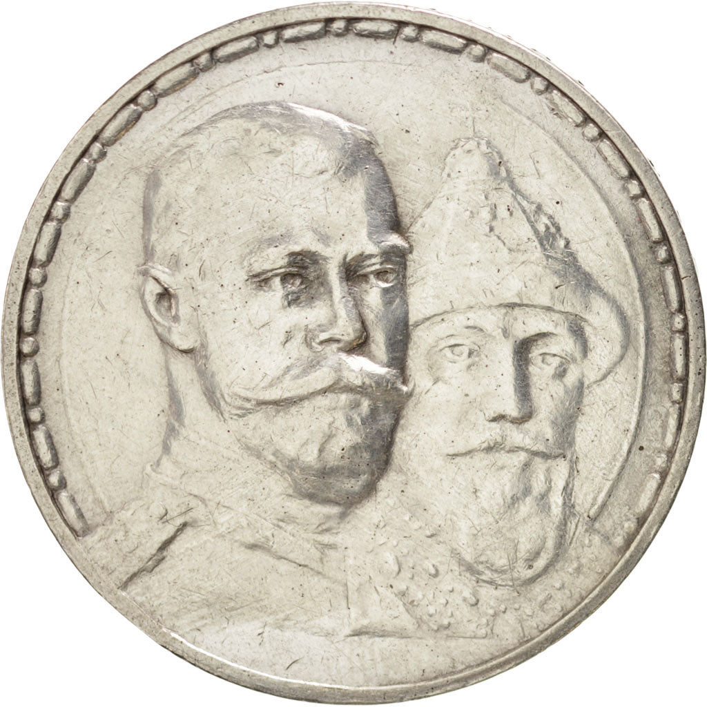 Moneta, Russia, Nicholas II, Rouble, 1913, St. Petersburg, SPL-, Argento, KM:70