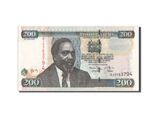 Geldschein, Kenya, 200 Shillings, 2010, 16.7.2010, KM:49e, UNZ