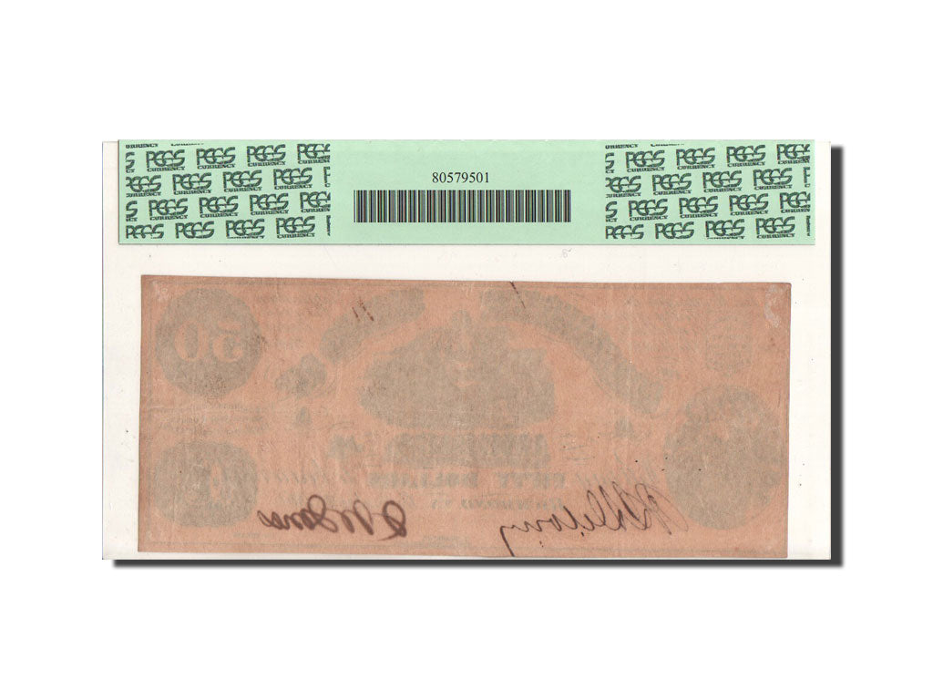 Confederate States of America, 50 Dollars, 2.9.1861, PCGS Currency VF35