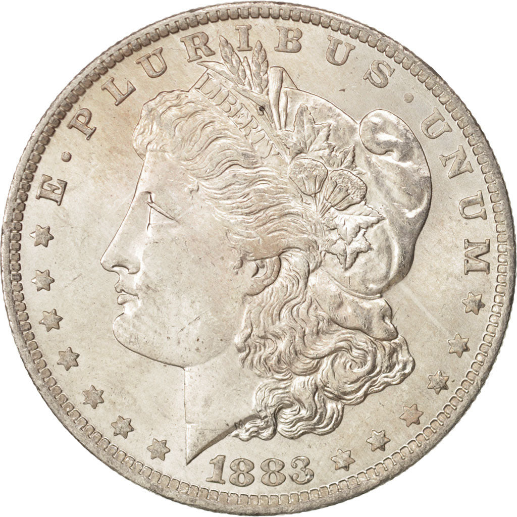 United States, Morgan Dollar, 1883, New Orleans, Silver, KM:110