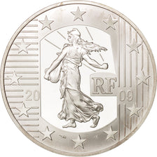 Munten, Frankrijk, 10 Euro, 2009, FDC, Zilver, KM:1584