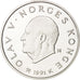 Münze, Norwegen, Olav V, 100 Kroner, 1991, STGL, Silber, KM:433
