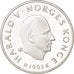 Coin, Norway, Harald V, 100 Kroner, 1992, MS(65-70), Silver, KM:441