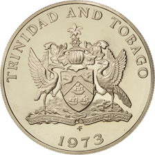 Munten, TRINIDAD & TOBAGO, 50 Cents, 1973, Franklin Mint, FDC, Copper-nickel