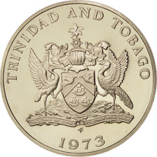Coin, TRINIDAD & TOBAGO, 50 Cents, 1973, Franklin Mint, MS(65-70)