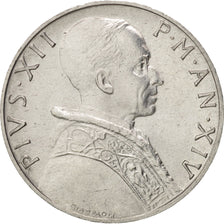 CITTÀ DEL VATICANO, Pius XII, 5 Lire, 1952, Alluminio, KM:51.1