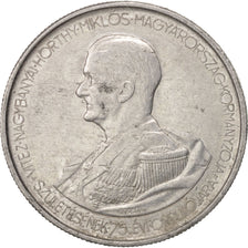 Hungary, 5 Pengö, 1943, Aluminum, KM:523
