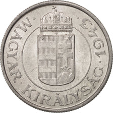 Coin, Hungary, 2 Pengö, 1943, MS(60-62), Aluminum, KM:522.1
